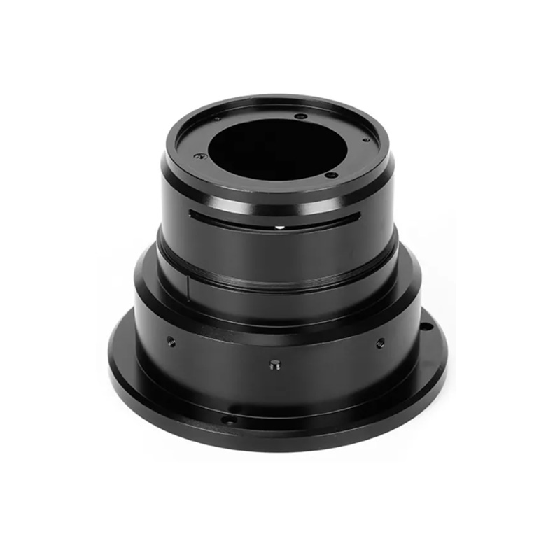 Lens Adapter Ring - Aluminum alloy black anodized CNC machined