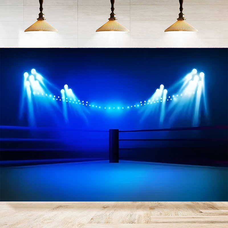 Photography Competition - Photography Backdrop Boxing Match Sports Competitive