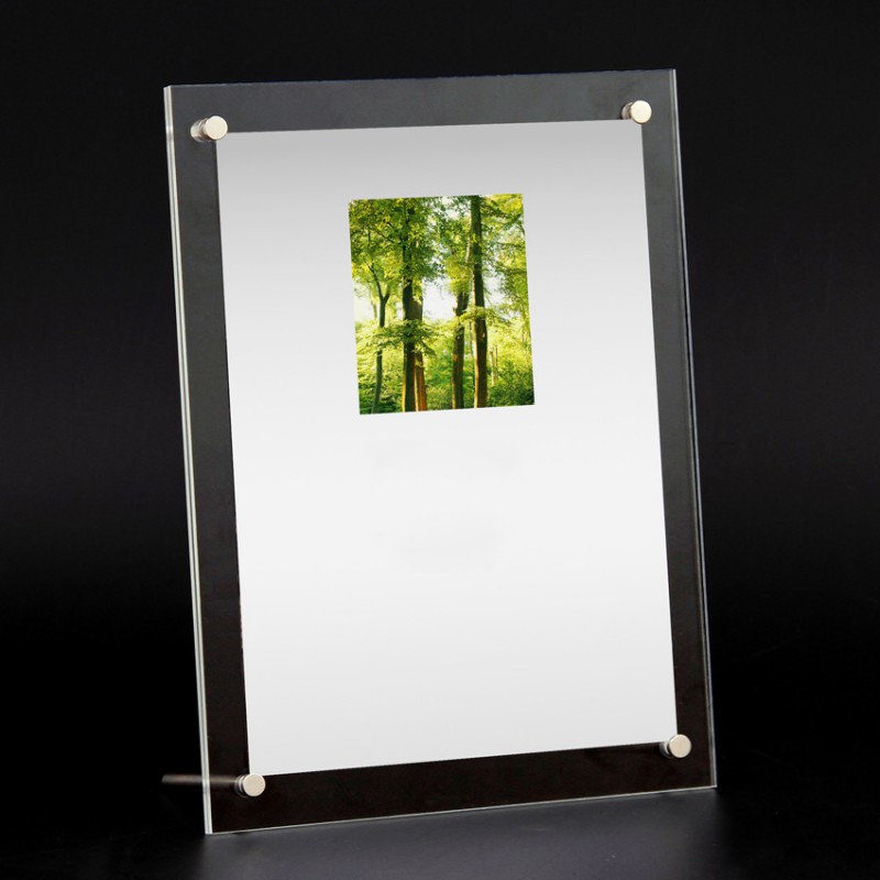 Photography Grid - A4 Acrylic Photo Frame Plastic Desktop
