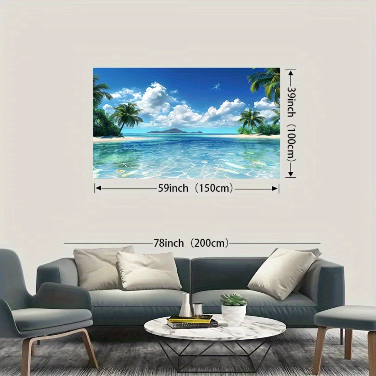 Tropical Beach Backdrop Polyes – обзор и цена Photography Aesthetic
