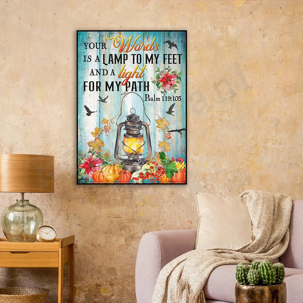 Your word is a lamp to my feet – обзор и цена Photography Word