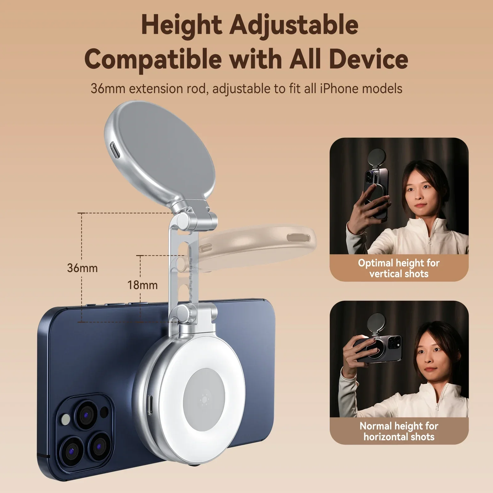 TELESIN Magnetic Selfie Light  – обзор и цена Photography With Iphone 15