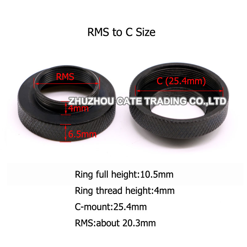 RMS to C Mount Microscope Came – обзор и цена Lens Adapter Ring