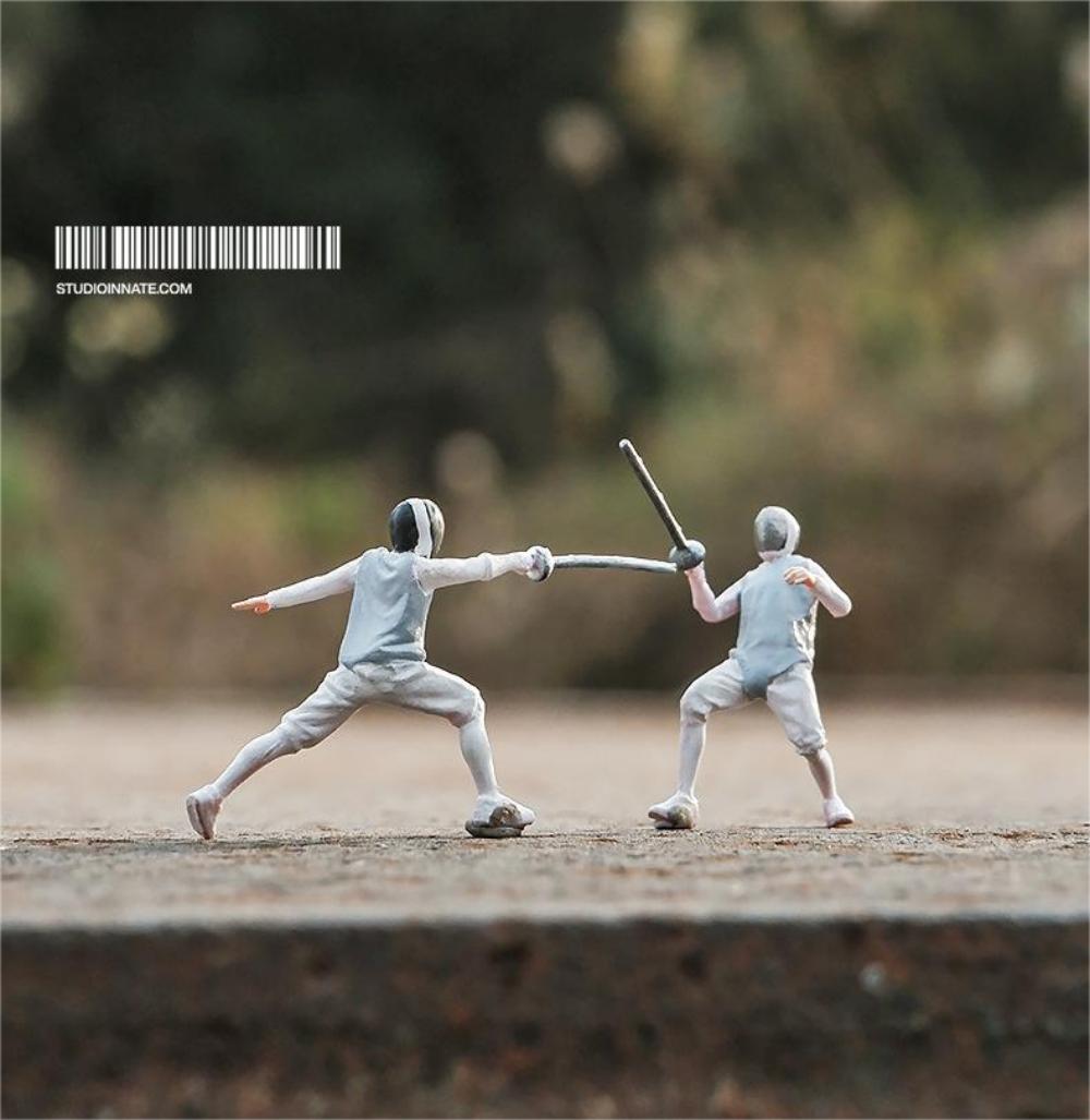 Resin 3D Print  1/64 Fencing C – обзор и цена Photography Competition