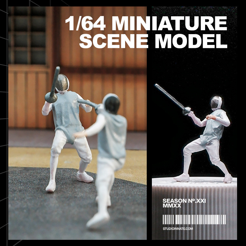 Resin 3D Print  1/64 Fencing C – обзор и цена Photography Competition