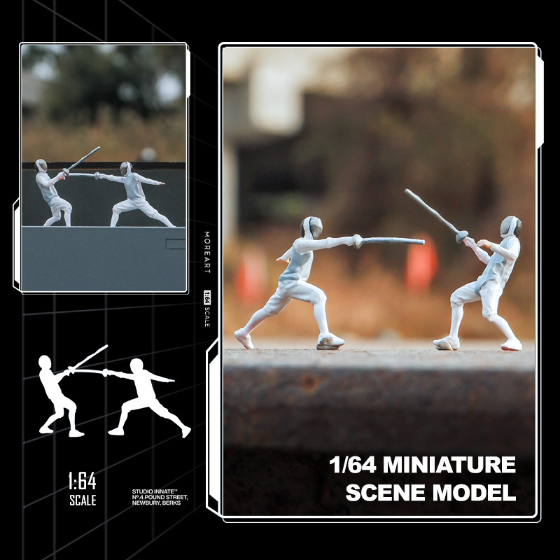 Resin 3D Print  1/64 Fencing C – обзор и цена Photography Competition