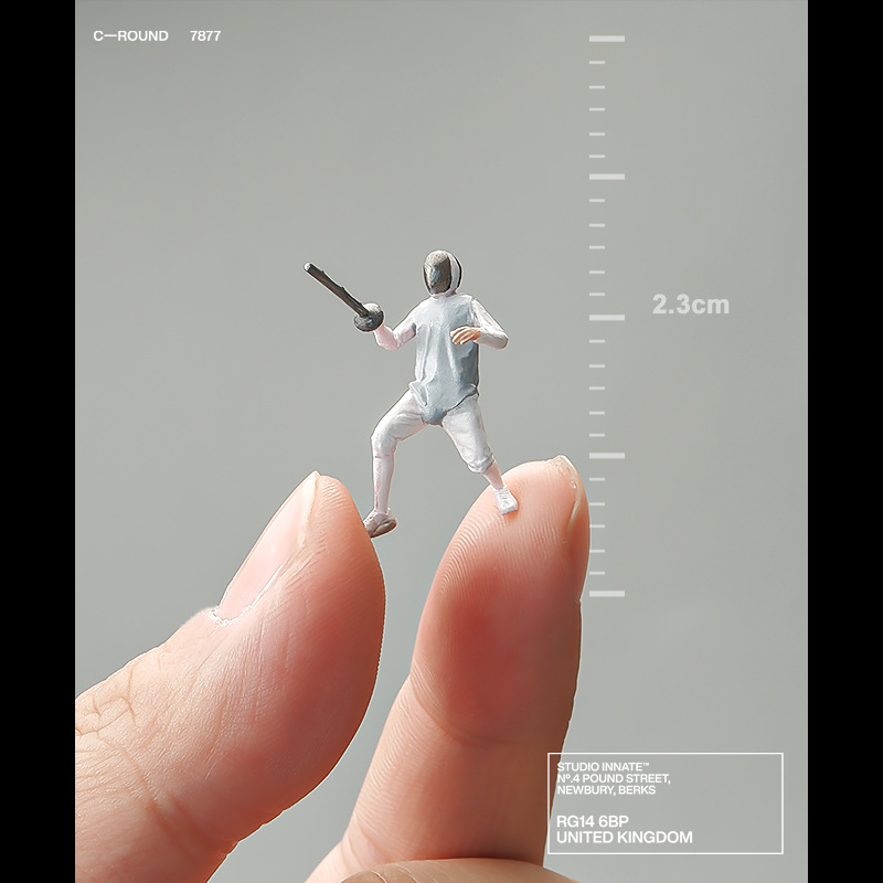 Resin 3D Print  1/64 Fencing C – обзор и цена Photography Competition