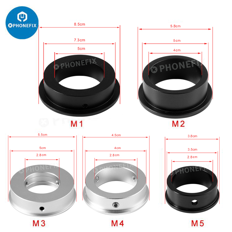38/45/55/58/85mm to 28mm C-Mou – обзор и цена Lens Adapter Ring