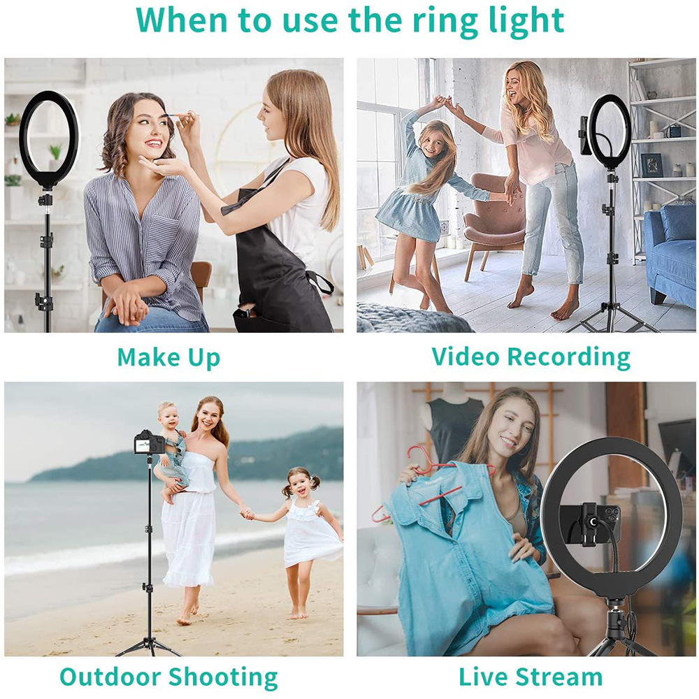 Phone Live Ring Light 10 Inch  – обзор и цена Photography Youtube