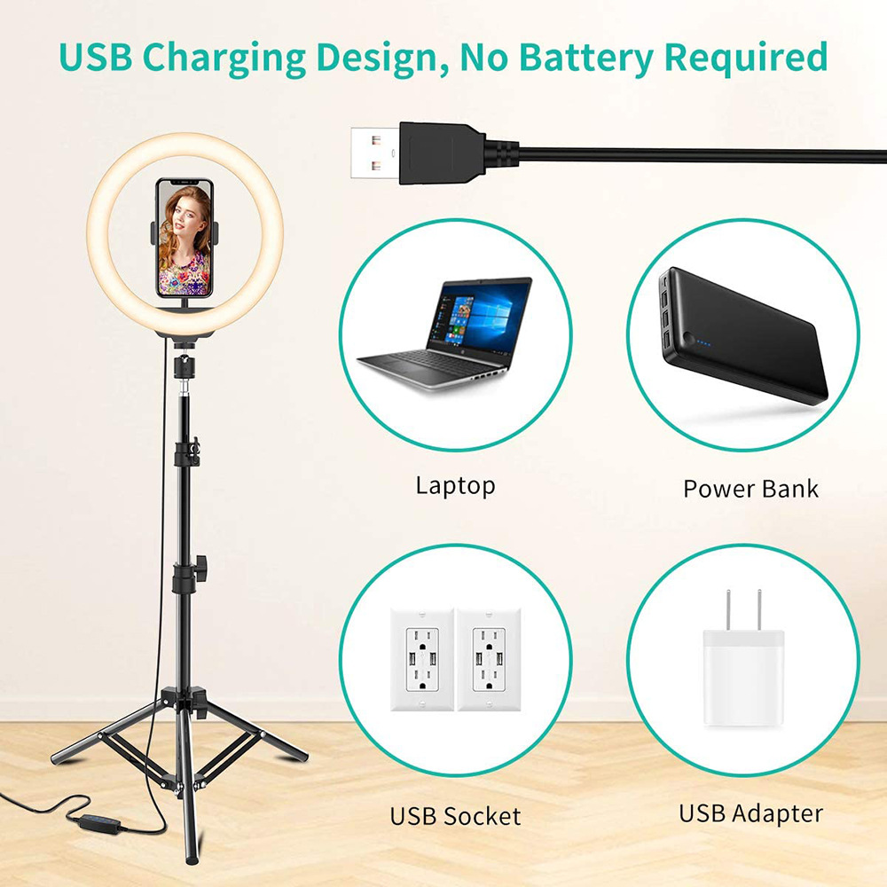 Phone Live Ring Light 10 Inch  – обзор и цена Photography Youtube