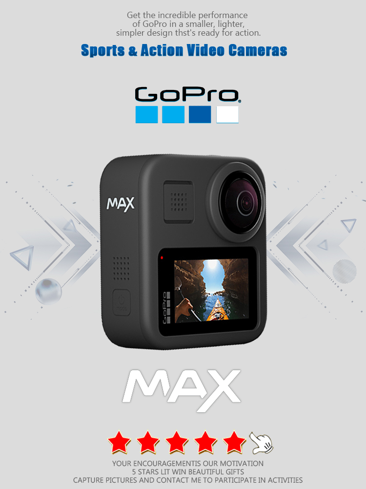 GoPro MAX 360 Action Camera wi – обзор и цена Photography Grid