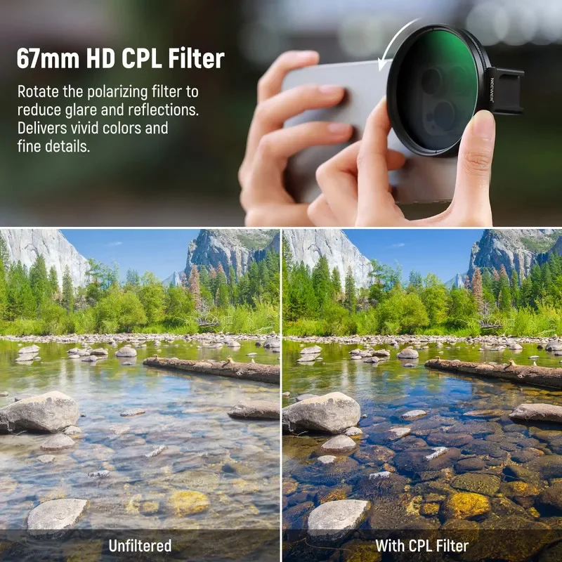 2026 FL-41 67mm CPLWaterproof  – обзор и цена Camera Cold Shoe