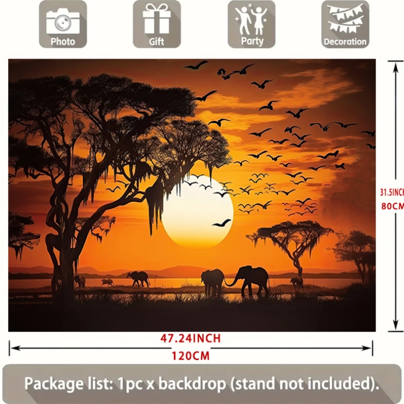 Serengeti Sunset Safari Tapest – обзор и цена Photography Aesthetic