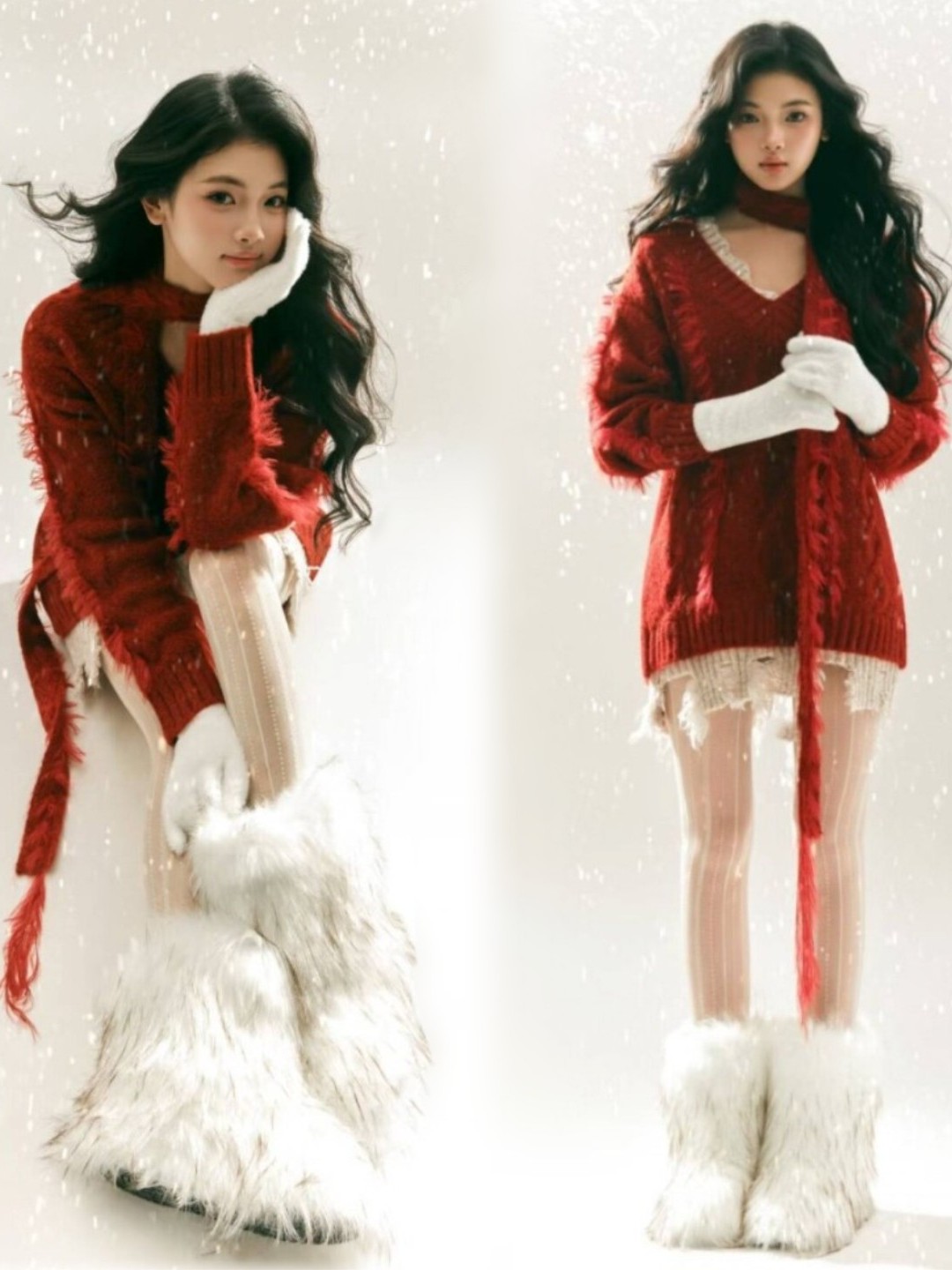 2025 New Red Sweater Art Photo – обзор и цена Photography Year