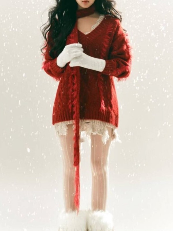 2025 New Red Sweater Art Photo – обзор и цена Photography Year