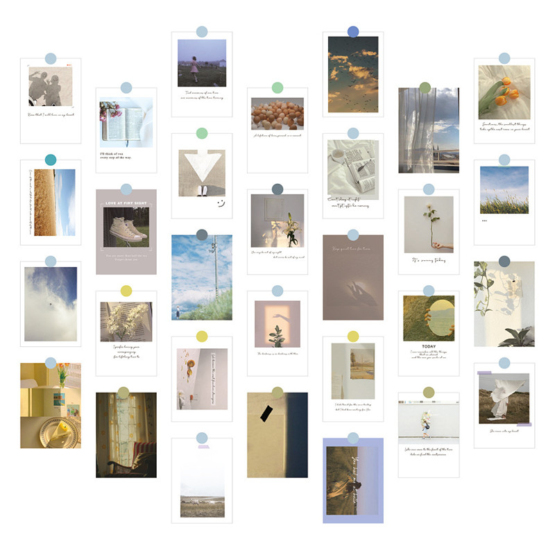 30Pcs Aesthetic INS Living Pos – обзор и цена Photography Aesthetic