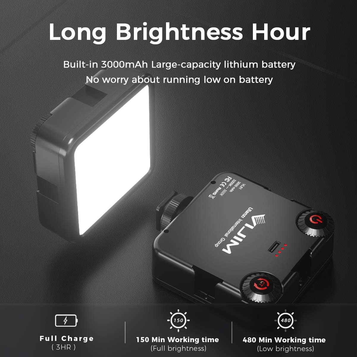 3000mAh Bi-Color LED Video Lig – обзор и цена Camera Cold Shoe