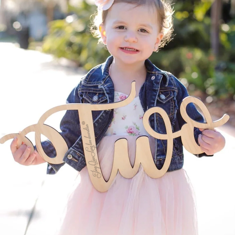 Custom Second Birthday Sign Tw – обзор и цена Photography Is