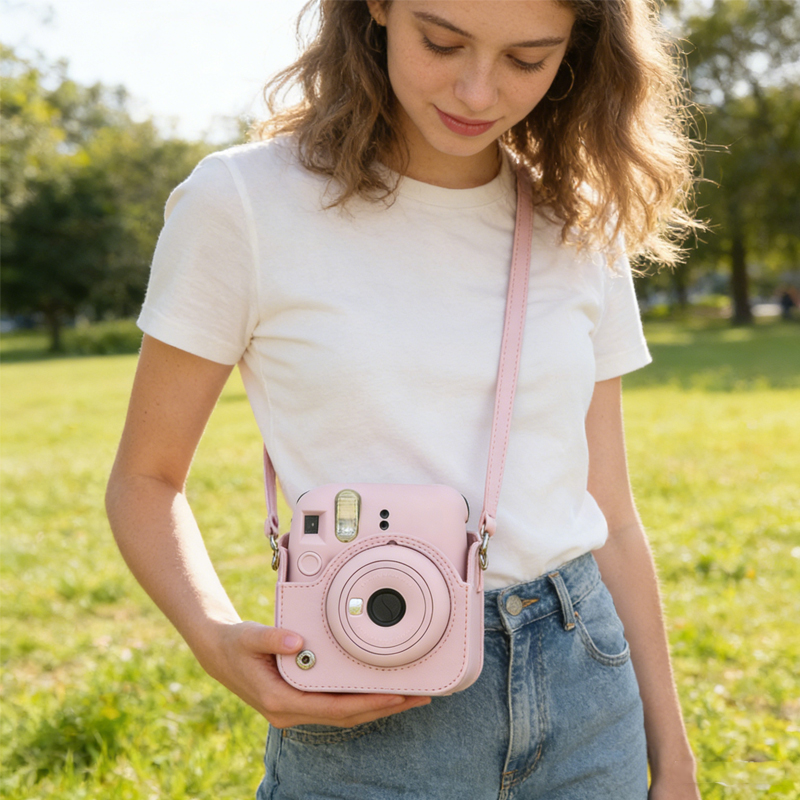 Stylish PU Leather Camera Prot – обзор и цена Camera Strap Leather