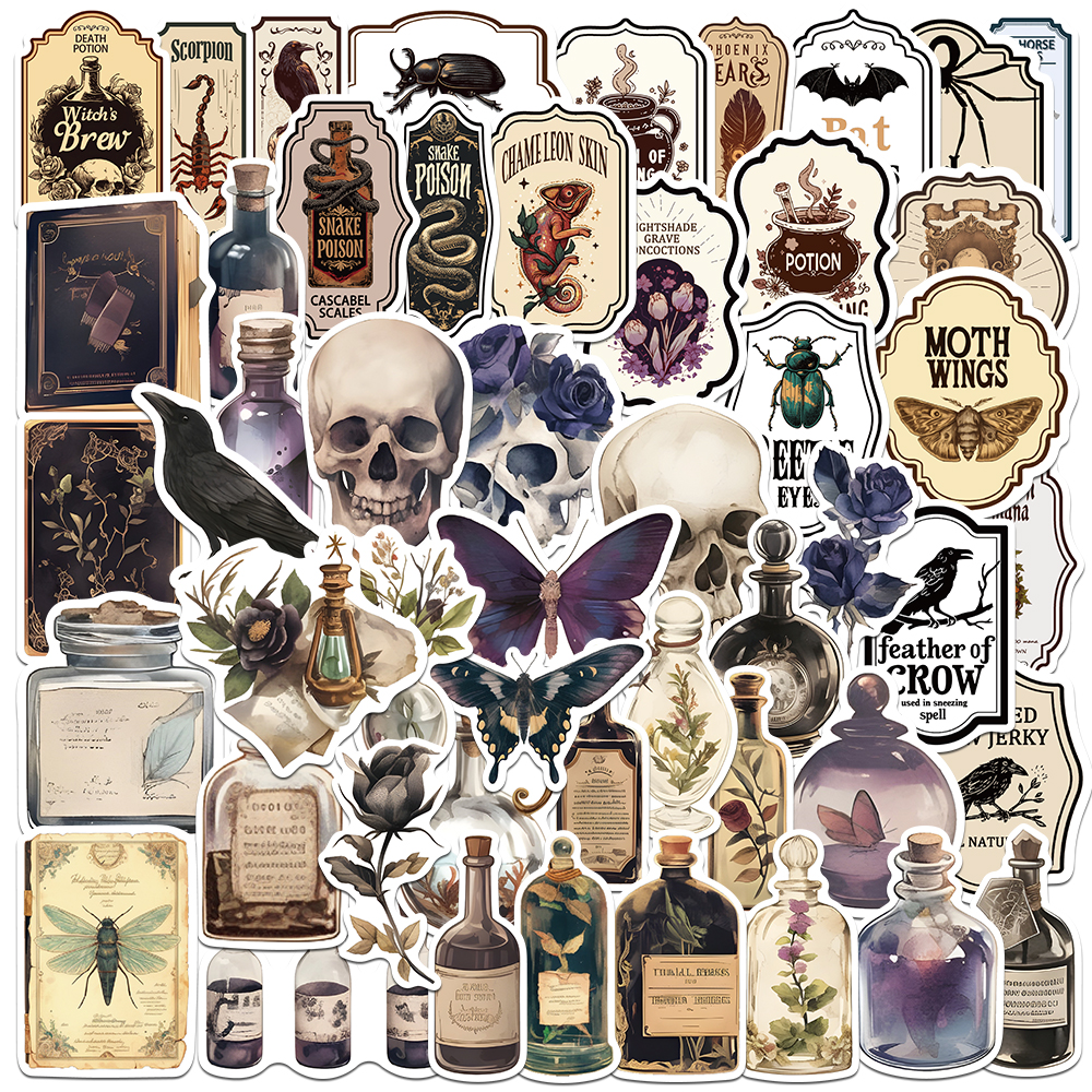 50PCS Dark Academia Stickers A – обзор и цена Photography Night