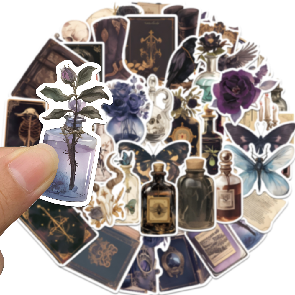 50PCS Dark Academia Stickers A – обзор и цена Photography Night