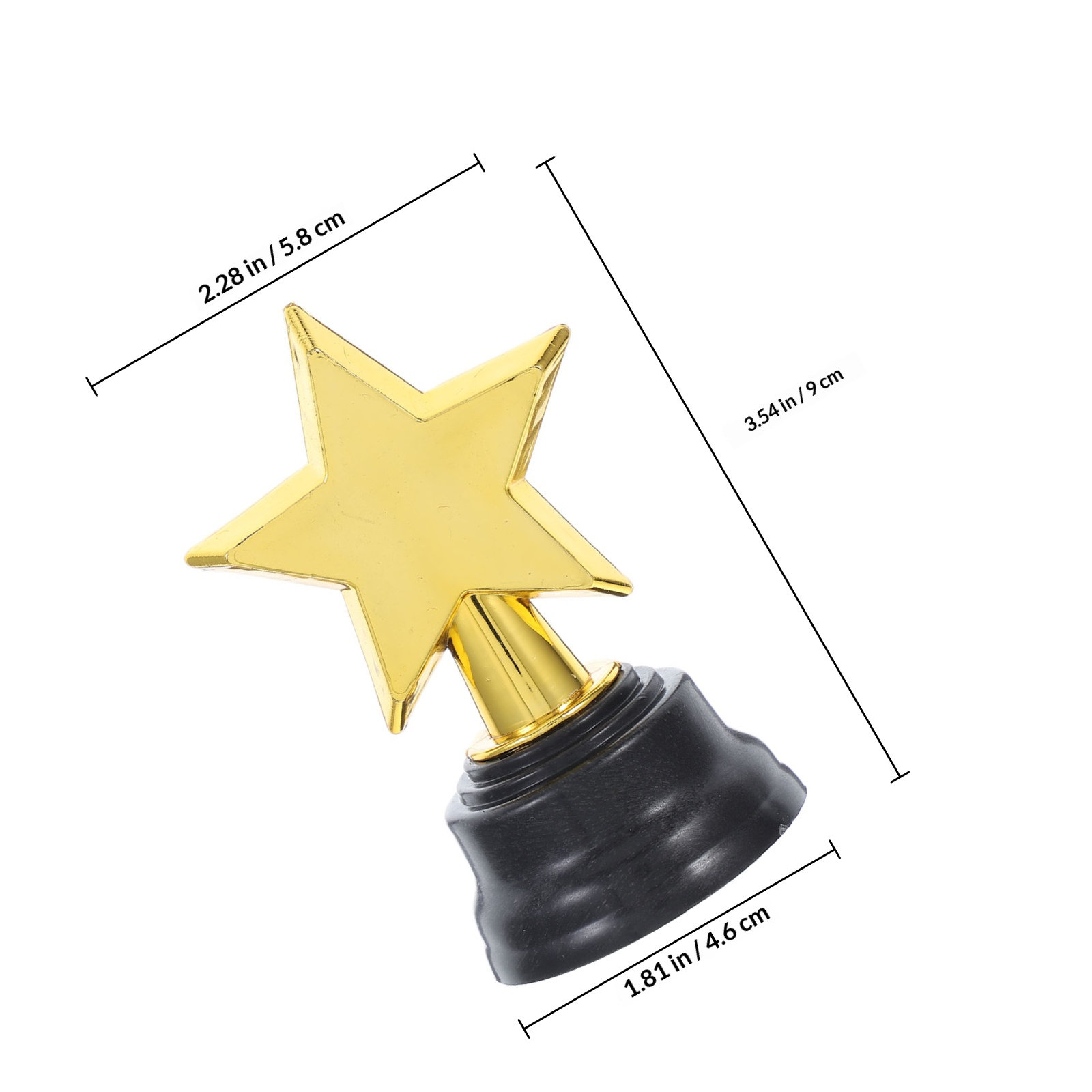 6Pcs Little Star Trophies Gold – обзор и цена Photography Competition