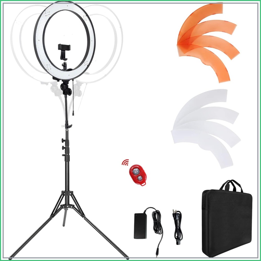 18-Inch 55W Ring Light with 24 – обзор и цена Photography Youtube