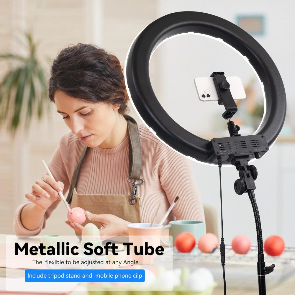 18-Inch 55W Ring Light with 24 – обзор и цена Photography Youtube