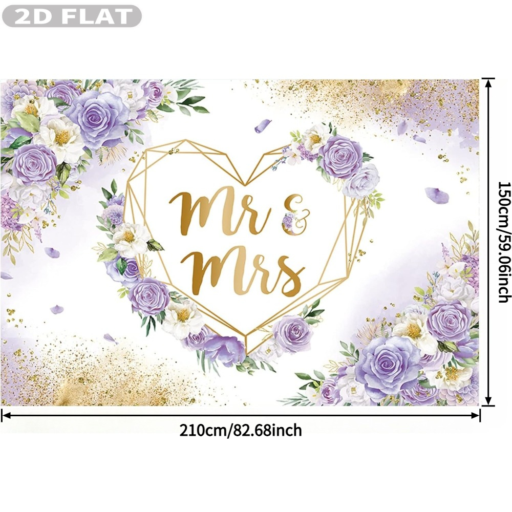 2D FLAT 1pc 7x5ft/6x8ft Mr & M – обзор и цена Photography Is