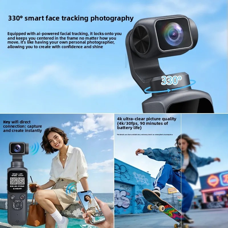 4K HJD05 Pocket 3 Camera with  – обзор и цена Photography Grid