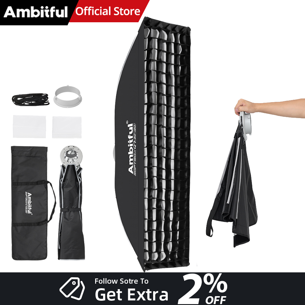 AMBITFUL Q7-II 30*120cm Bowens – обзор и цена Photography Grid