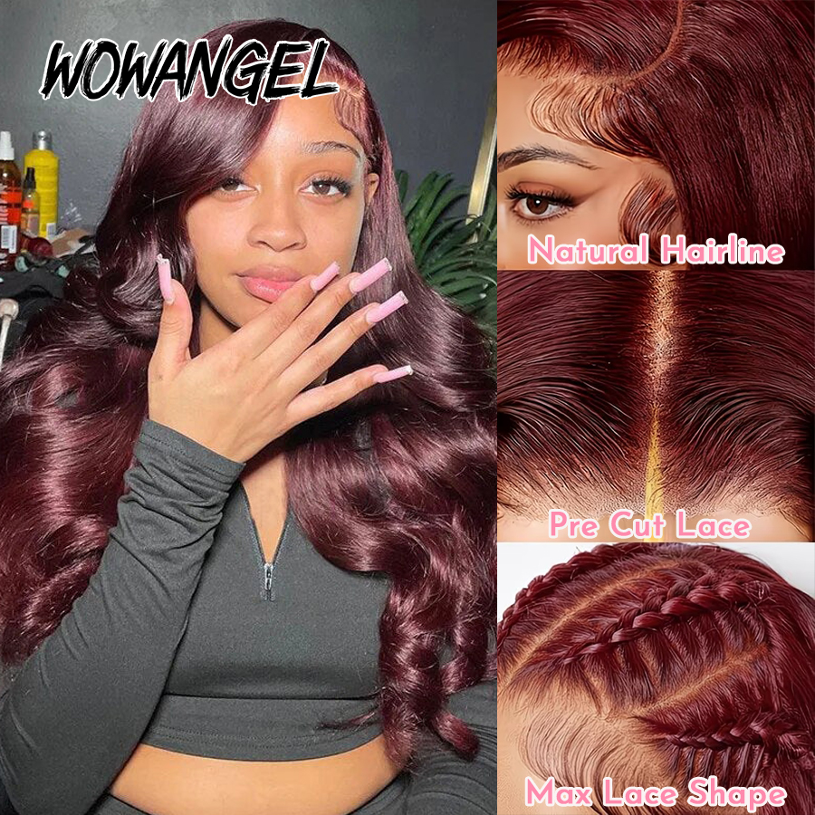 WOWANGEL Dark Burgundy 99J Red – обзор и цена Photography Night