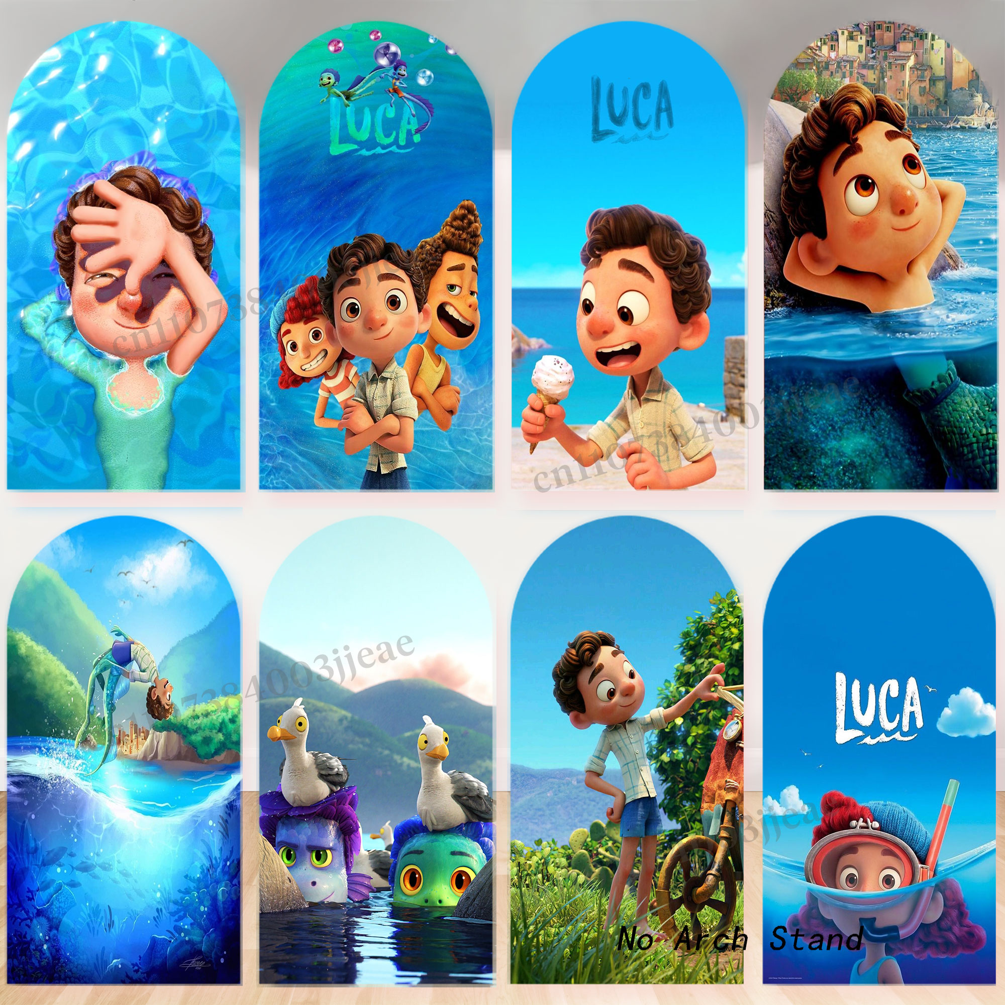 Cartoon Luca Theme Arch Backdr – обзор и цена Photography Aesthetic