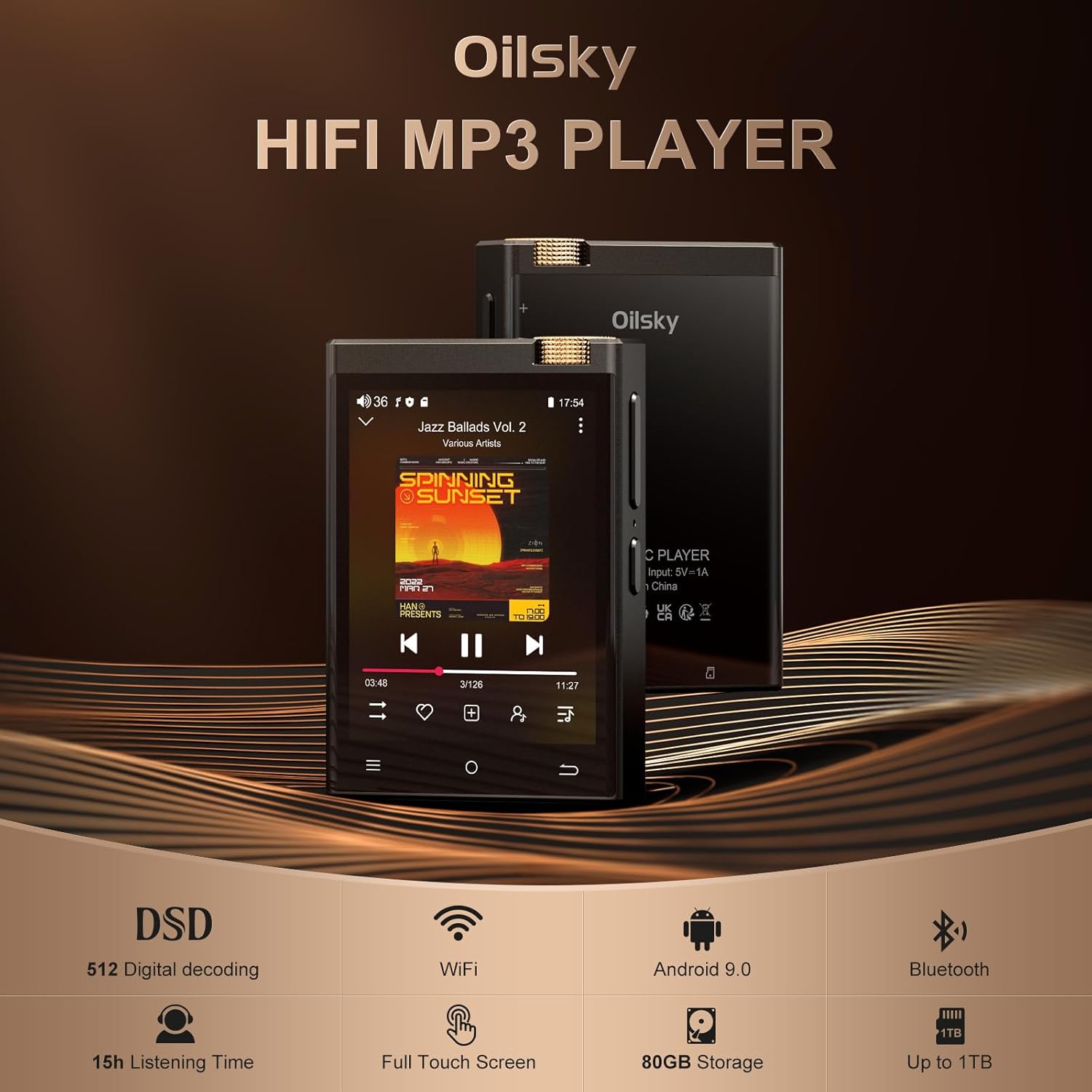 Hi-Fi MP3 Player with Bluetoot – обзор и цена Photography History