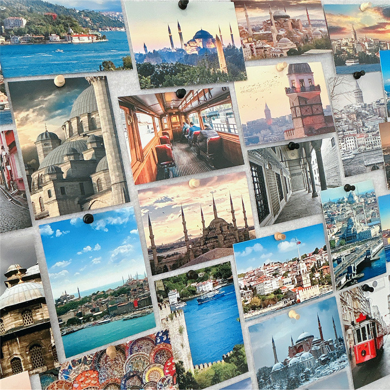 30Pcs 10x14cm Travel Landscape – обзор и цена Photography Aesthetic
