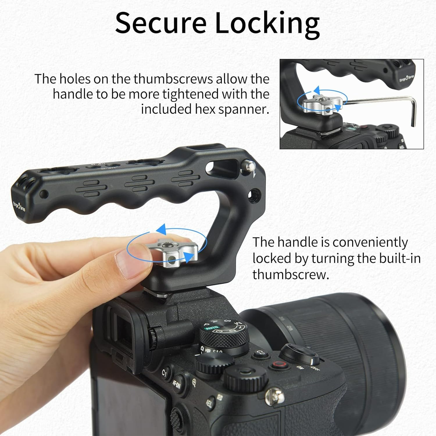 Nitze Lil Stinger II Handle Co – обзор и цена Camera Cold Shoe