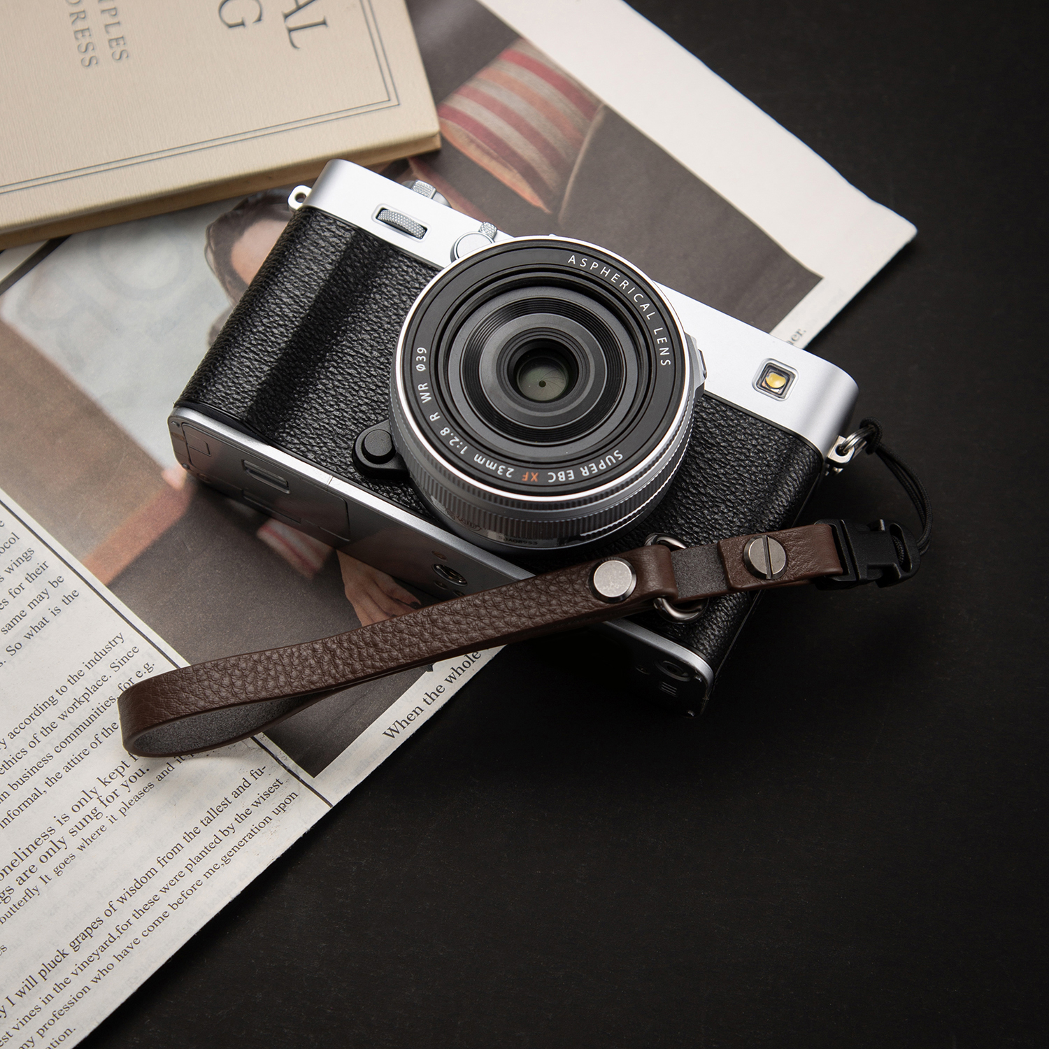 Adjustable Handmade Cowhide Le – обзор и цена Camera Strap Leather