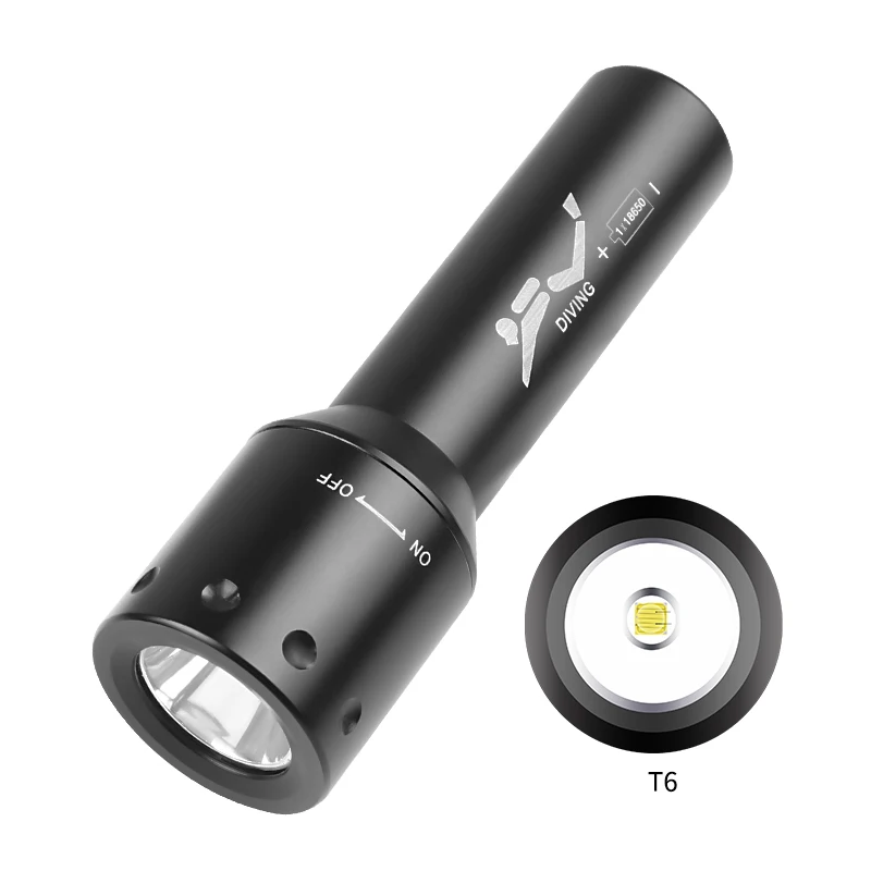 New T6 LED Diving Torch Long-R – обзор и цена Photography Is