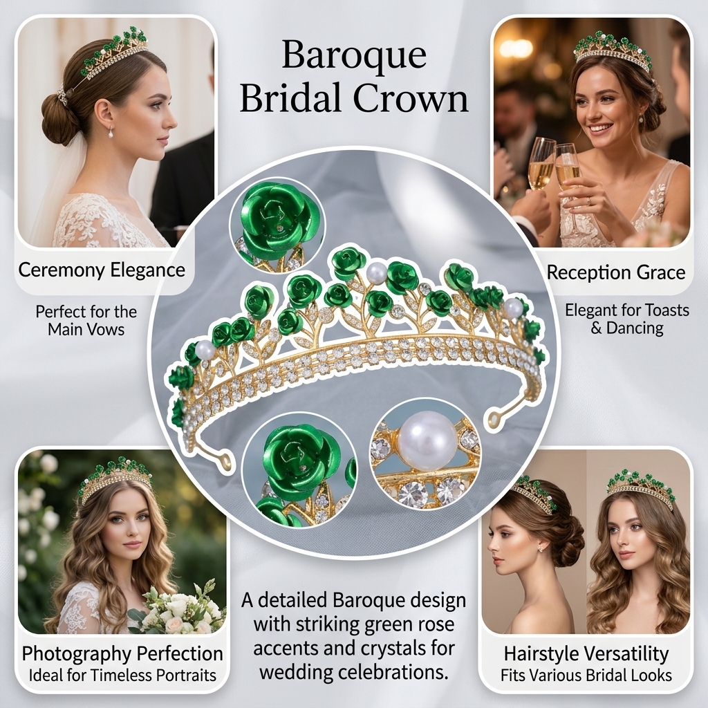 Baroque Ceramic Bridal Crown R – обзор и цена Photography Is