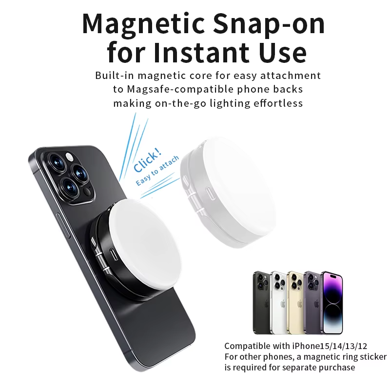 Foldable Mini Magsafe Selfie L – обзор и цена Photography With Iphone 15