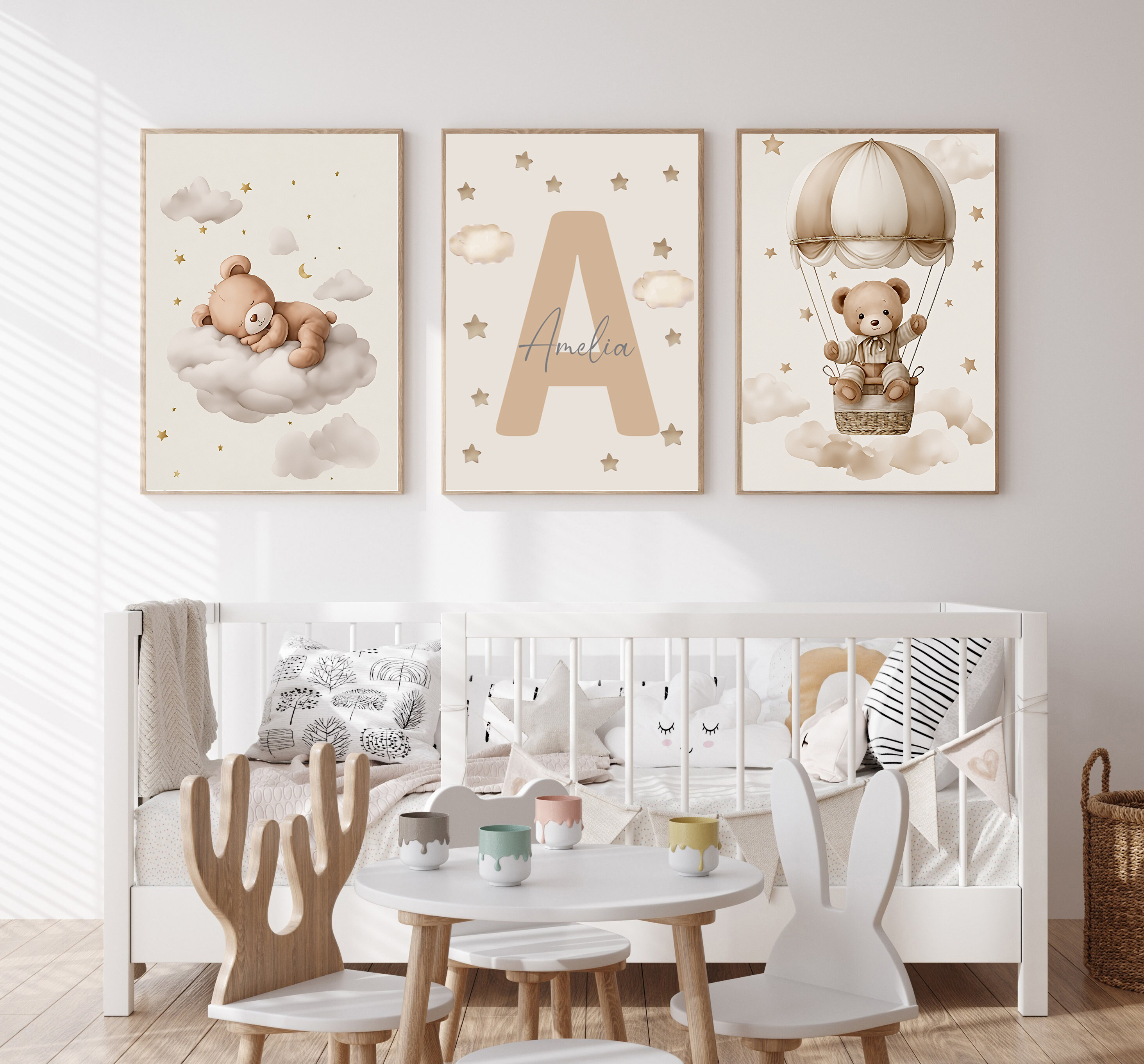 3pcs/set Bohemian Teddy Bear A – обзор и цена Photography Interior