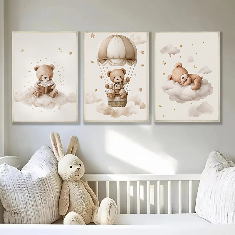 3pcs/set Bohemian Teddy Bear A – обзор и цена Photography Interior