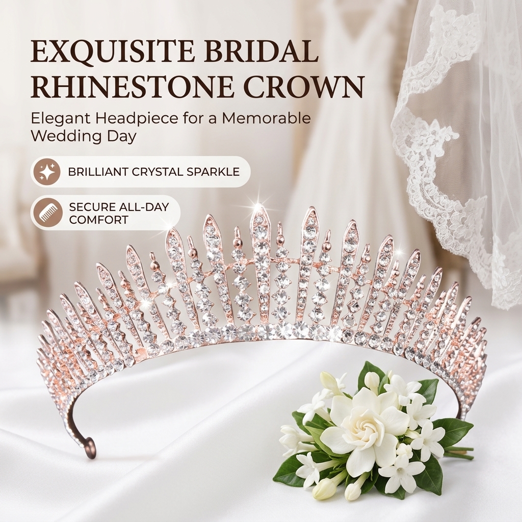 Bridal Crystal-Crown Headband  – обзор и цена Photography Is