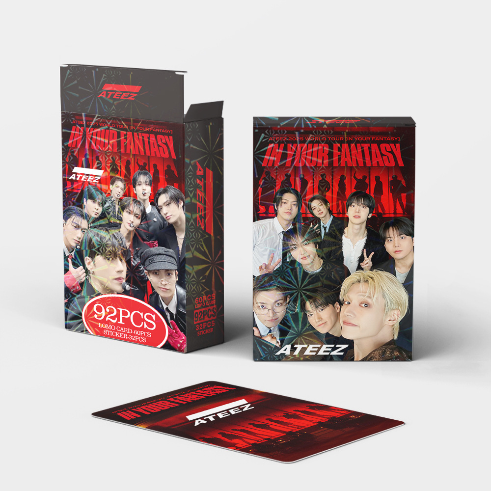 92pcs Kpop ATEEZ  Lomo Cards a – обзор и цена Photography History