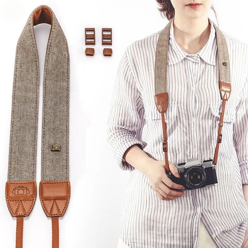 Portable Camera Strap Adjustab – обзор и цена Camera Strap Leather
