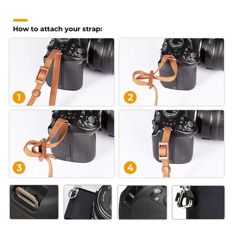 Portable Camera Strap Adjustab – обзор и цена Camera Strap Leather